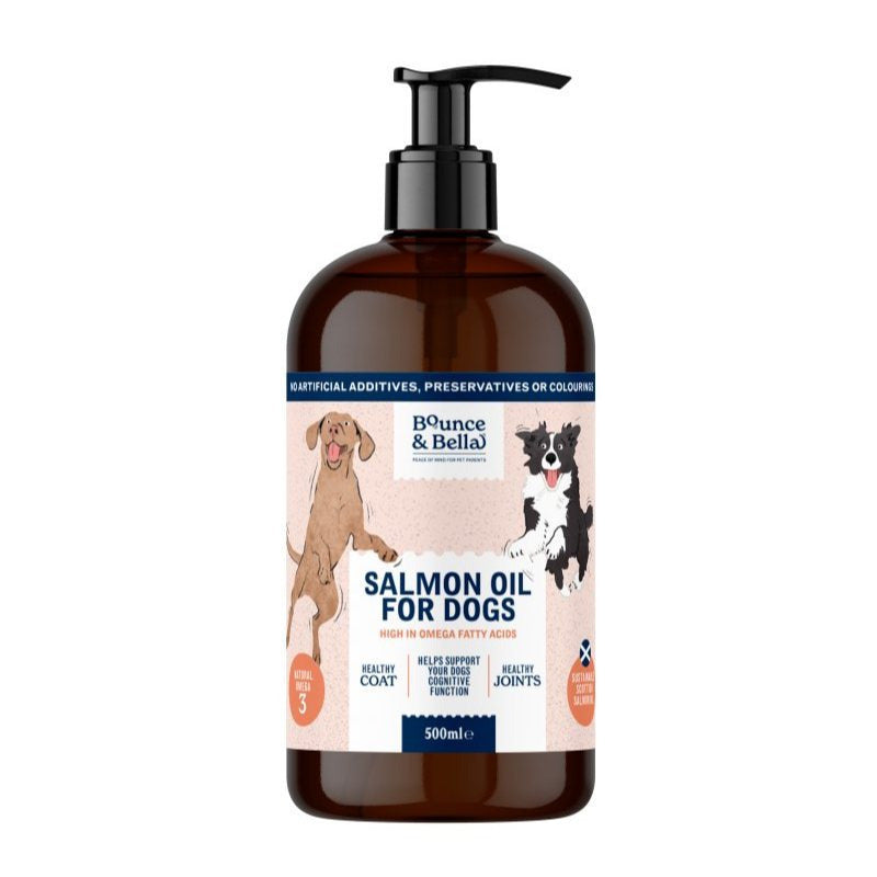 Scottish Salmon Oil for Dogs & Cats UK with 500ml, 1 pack (500ml)