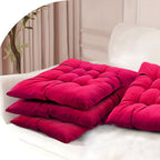 Seat Cushion with 4 Pack, 40*40*5cm, Pads 40x40cm Solid Comfort Chair Pads - product gallery image 40