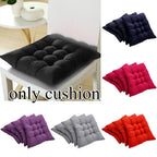 Seat Cushion with 4 Pack, 40*40*5cm, Pads 40x40cm Solid Comfort Chair Pads