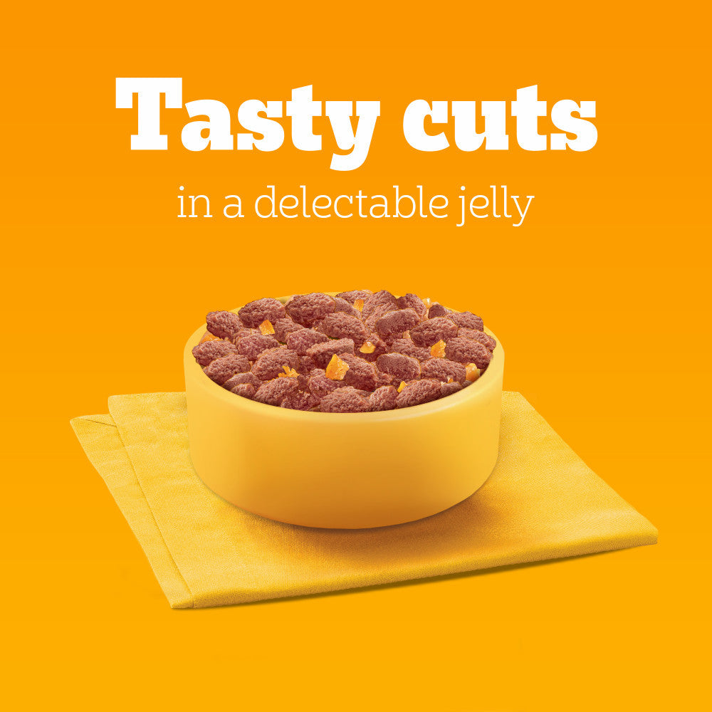 Senior Dog Food with 100g, Mixed Selection, Pedigree Wet Pouches Mixed Selection - product gallery image 3