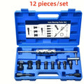 set Hex Impact Wrench Socket with 32mm, 12pcs, 20pcs - Blue-12pcs option