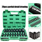 set Hex Impact Wrench Socket with 32mm, 12pcs, 20pcs - product gallery image 4