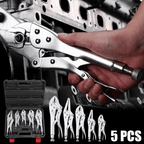Set of Plier with Non-Slip, Lockable, Metal, 5pcs Locking Pliers Set - product gallery image 9