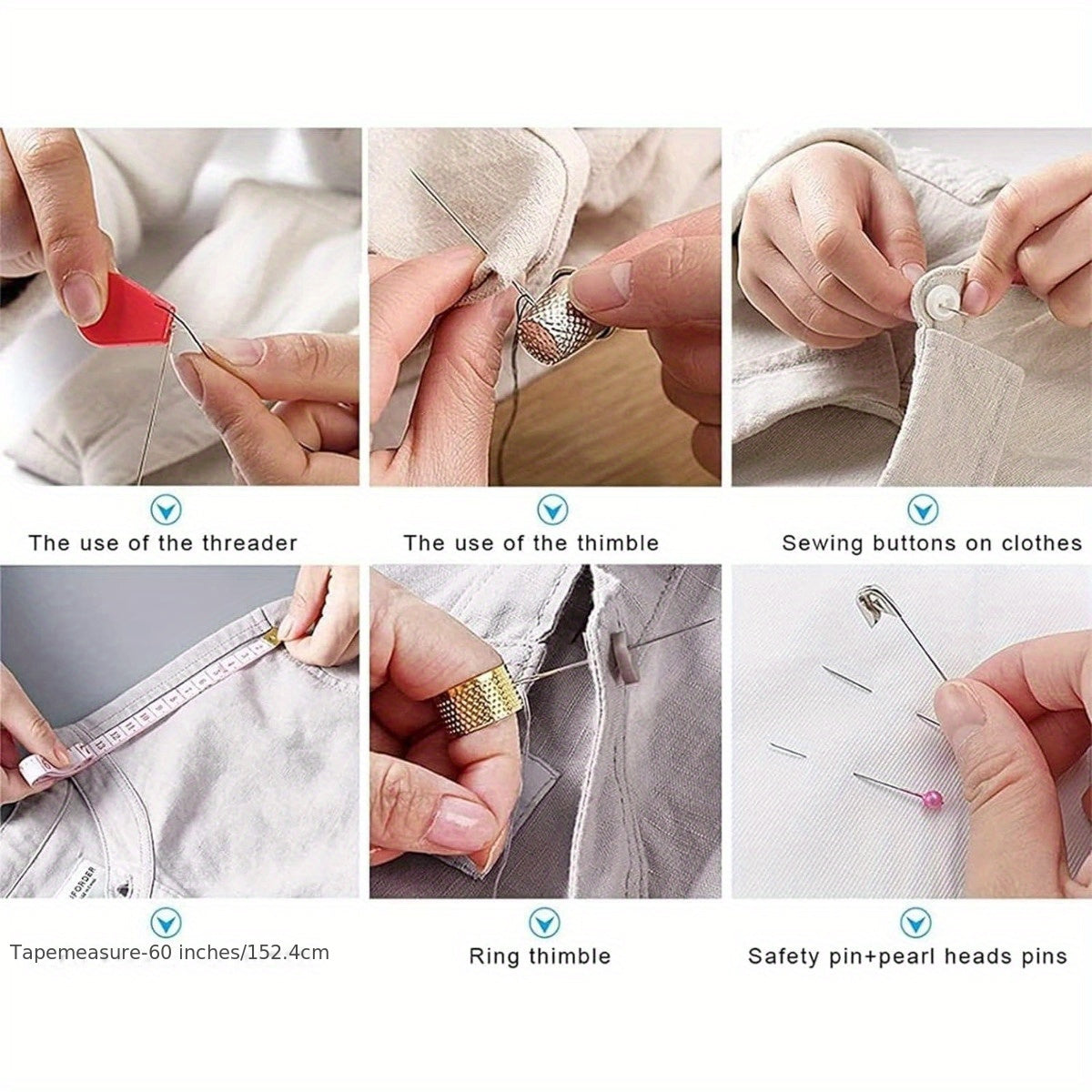 Sewing Kit with Professional for home offices - product gallery image 4