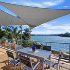 Shade Sail with Foldable, HDPE UV Protection Windproof Breathable Sun
