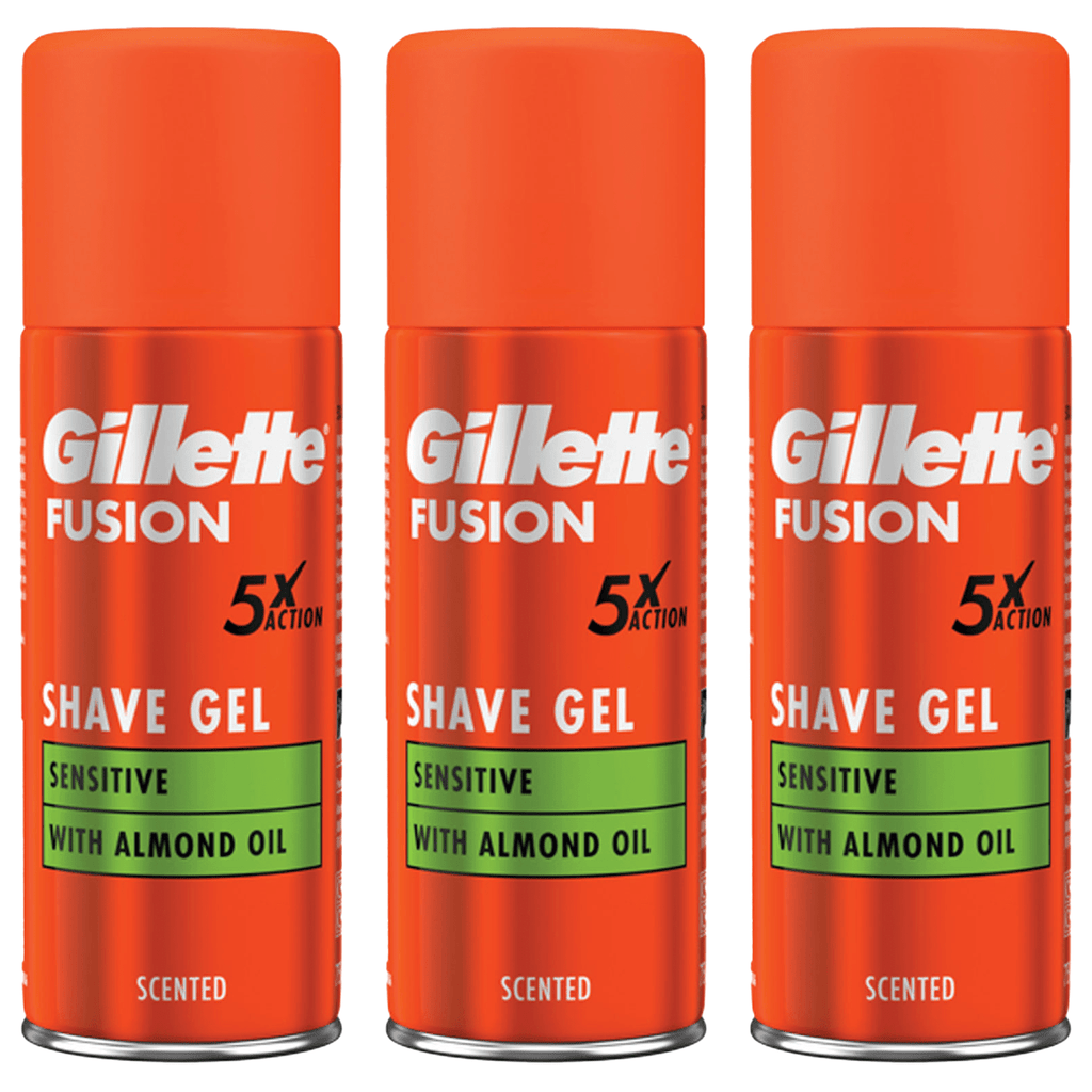 Shaving Gel with 75ml, Gillette Fusion Shaving Gel Ultra Sensitive 75ml X3 - product gallery image 11