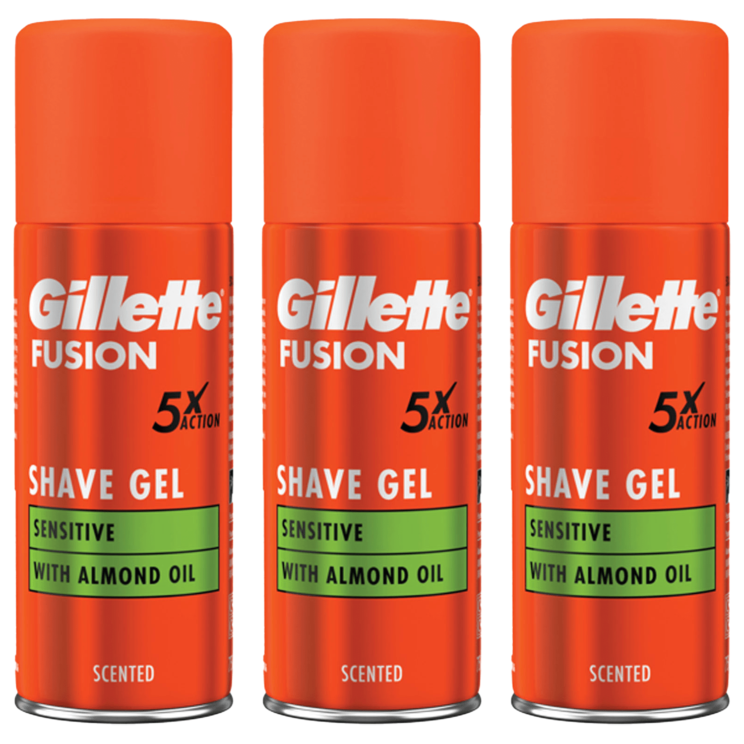 Shaving Gel with 75ml, Gillette Fusion Shaving Gel Ultra Sensitive 75ml X3 - product gallery image 11