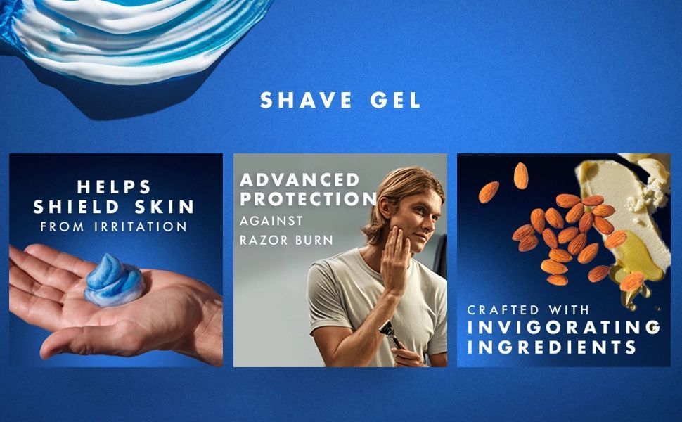 Shaving Gel with 75ml, Gillette Fusion Shaving Gel Ultra Sensitive 75ml X3 - product gallery image 9