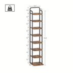 Shoe Rack with Freestanding, Adjustable Shelf for bedrooms