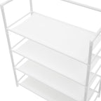 Shoe Rack with Freestanding, Lockable, 158cm, Metal, 60x28x158cm - product gallery image 18