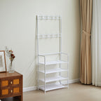 Shoe Rack with Freestanding, Lockable, 158cm, Metal, 60x28x158cm - product gallery image 3
