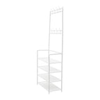 Shoe Rack with Freestanding, Lockable, 158cm, Metal, 60x28x158cm - product gallery image 7