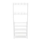 Shoe Rack with Freestanding, Lockable, 158cm, Metal, 60x28x158cm - product gallery image 8
