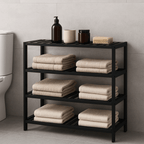 Shoe Rack with Metal, Tier Bamboo Slim Hallway Storage Organiser - product gallery image 10