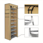 Shoe Rack with Space-Saving, Easy Assembly, 30 Pairs - product gallery image 10