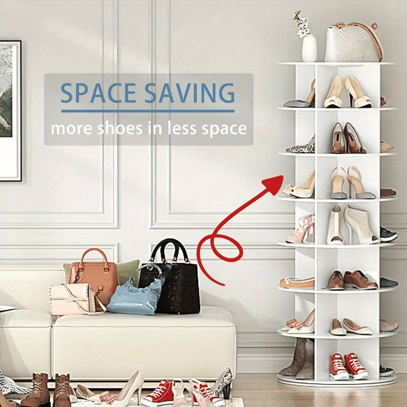 Shoe Rack with Space-Saving, Easy Assembly, Freestanding, 28 Pairs - product gallery image 7