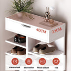 Shoe Rack with Space-Saving, Tall Cabinet 8-9 Tier Drawer Heavy - product gallery image 15