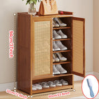 Shoe Rack with Waterproof, Lockable, wood, 20 Pairs - product gallery image 11