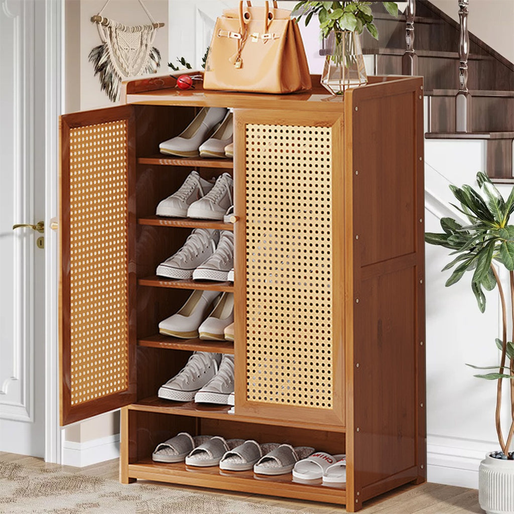 Shoe Rack with Waterproof, Lockable, wood, 20 Pairs - product gallery image 3