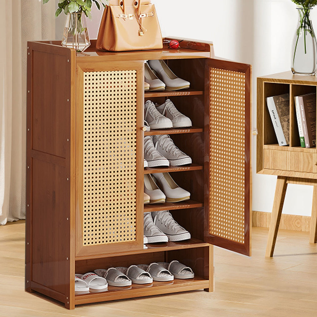 Shoe Rack with Waterproof, Lockable, wood, 20 Pairs - product gallery image 9