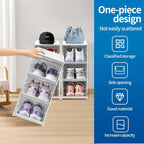 Shoe Storage Box with Foldable, Plastic, 6 Containers - product gallery image 11