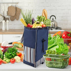 Shopping Trolley Bag with Foldable, Replacement Blue Foldable Lightweight Sturdy - product gallery image 13