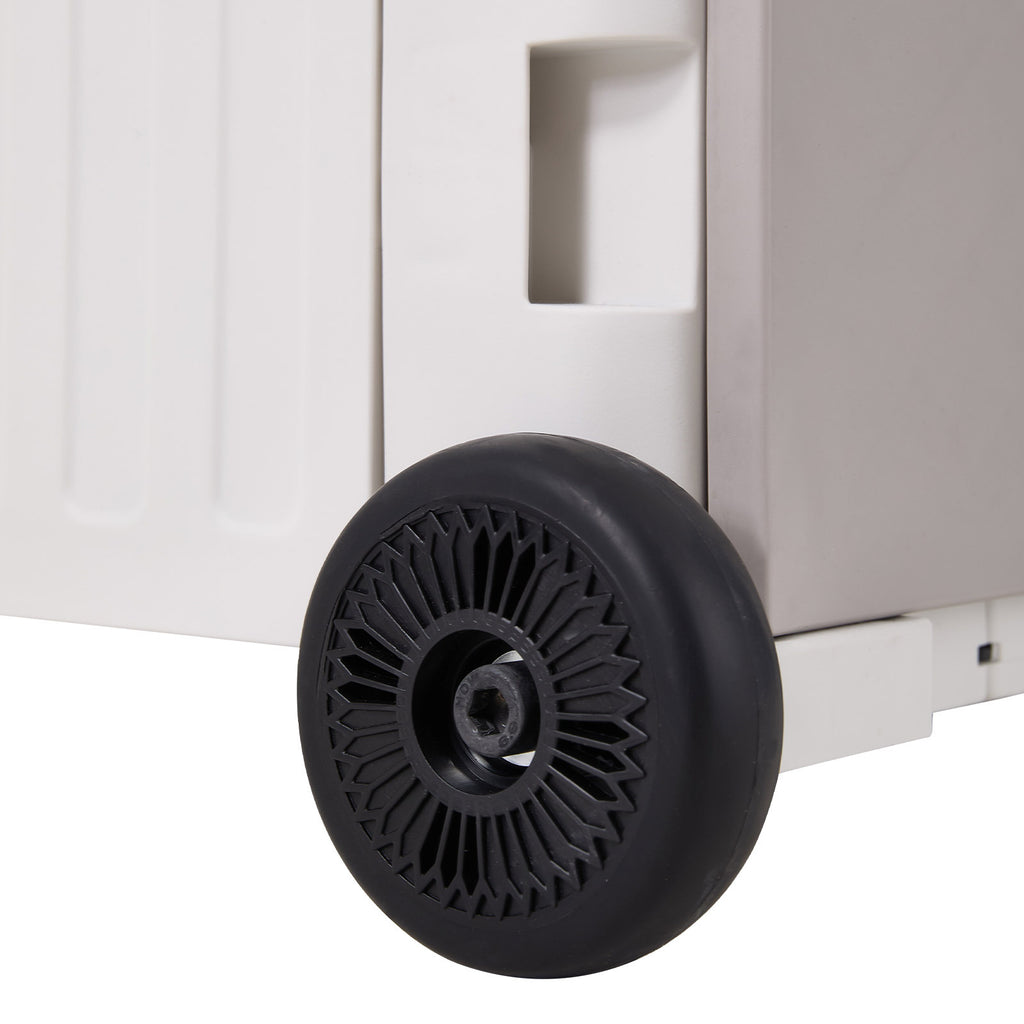 Shopping Trolley with Foldable, Wheels, Plastic for travel - product gallery image 9