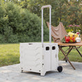 Shopping Trolley with Foldable, Wheels, Plastic for travel