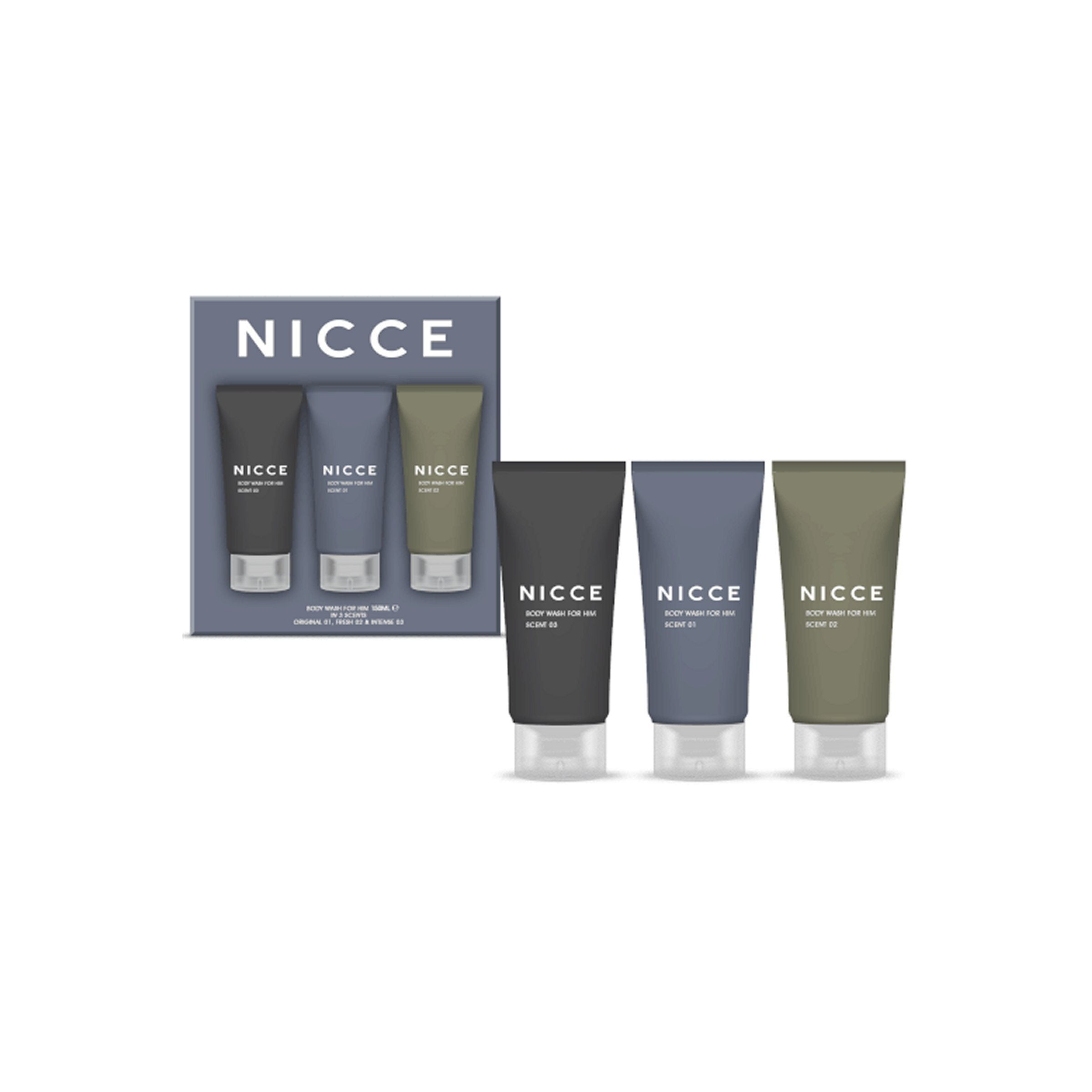Shower Gel Nicce Men's Body Wash Original, Fresh with 150ml, 86467 - product gallery image 4