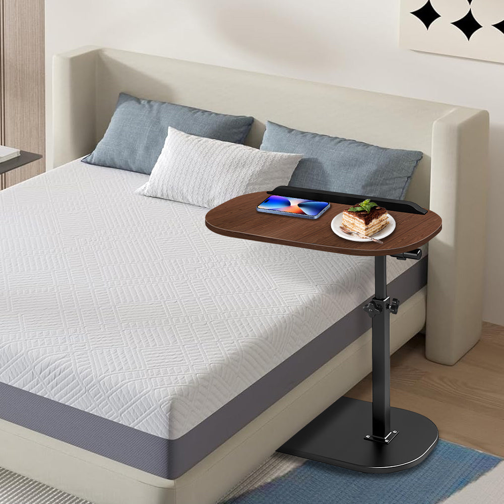 Side Table with Adjustable Height, Wheels, Lockable - product gallery image 12