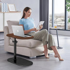 Side Table with Adjustable Height, Wheels, Lockable - product gallery image 9
