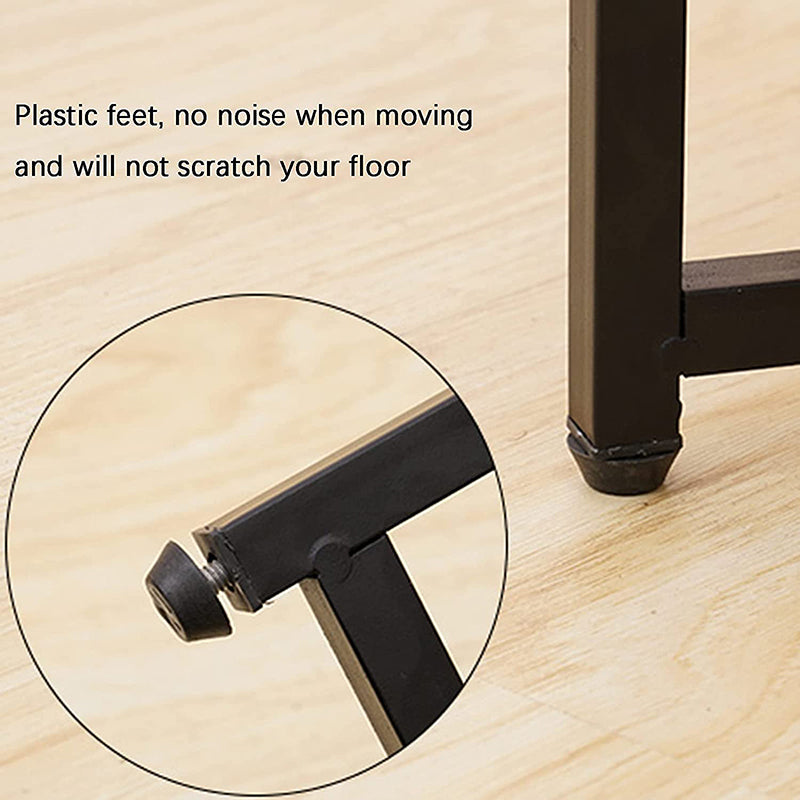 Side Table with Easy Assembly, 40cm, Metal, Tier Round Coffee Storage Shelf Metal - product gallery image 23