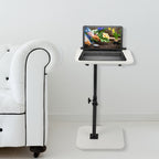 Side Table with Space-Saving, Adjustable Height, Carbon Steel - product gallery image 6
