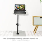 Side Table with Space-Saving, Adjustable Height, Carbon Steel - product gallery image 7