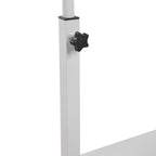 Side Table with Space-Saving, Adjustable Height, Wheels - product gallery image 15