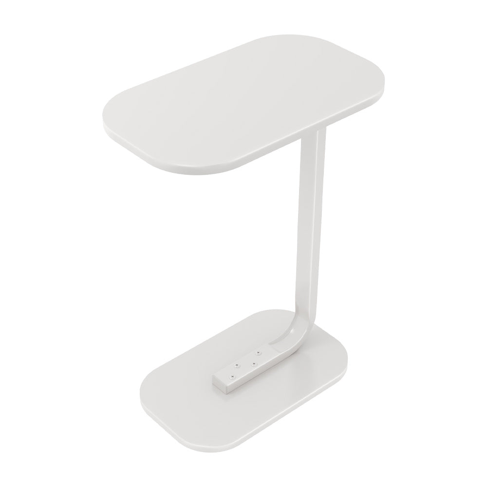 Side Table with Wood, C-Shaped Sofa Coffee 45x30x60cm Wood Iron - product gallery image 15