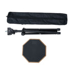 Silent Drum Practice Pad Set with Adjustable Height, 27 - product gallery image 16