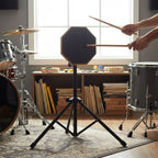 Silent Drum Practice Pad Set with Adjustable Height, 27 - product gallery image 2