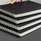 Sketchbook Spiral Bound of A6 Sheets Acid-Free with Acrylic, 4 Pcs*A6 - product gallery image 2