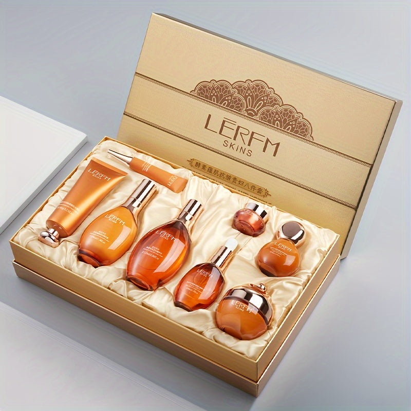 Skincare Gift Set LNFK 8pcs Luxury Women Firming Brightening with 1 Set - 1 Set option