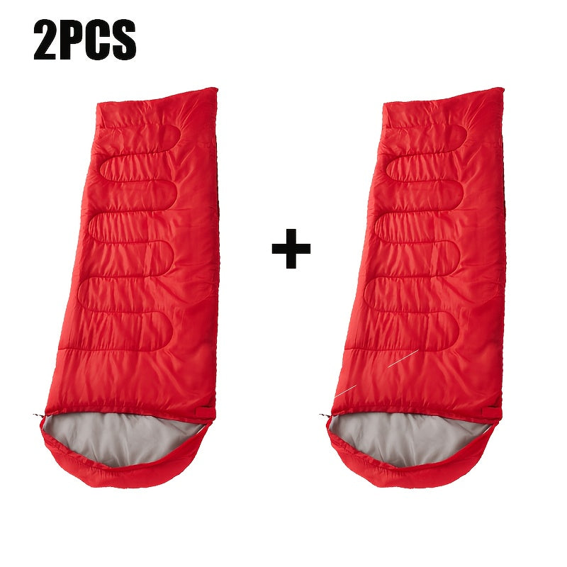 Sleeping Bag with 2 Pack, 3-Season Twin Lightweight Rectangular Zipper - product gallery image 10