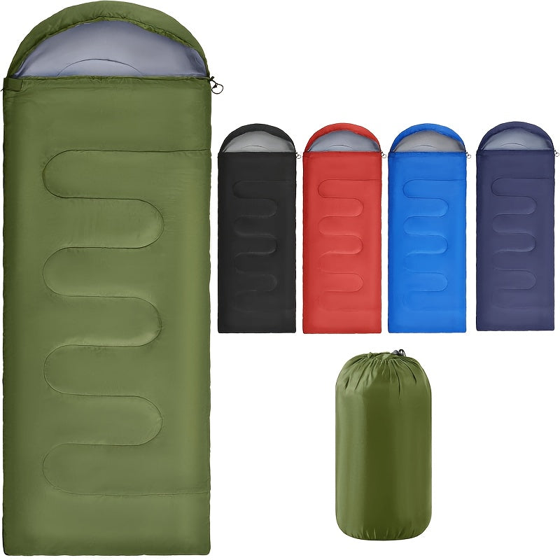 Sleeping Bag with 2 Pack, 3-Season Twin Lightweight Rectangular Zipper