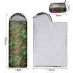 Sleeping Bag with Machine-Washable, Lightweight Adults Backpacking Camping Hiking - product gallery image 2