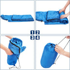 Sleeping Bag with Machine-Washable, Lightweight Adults Backpacking Camping Hiking - product gallery image 6