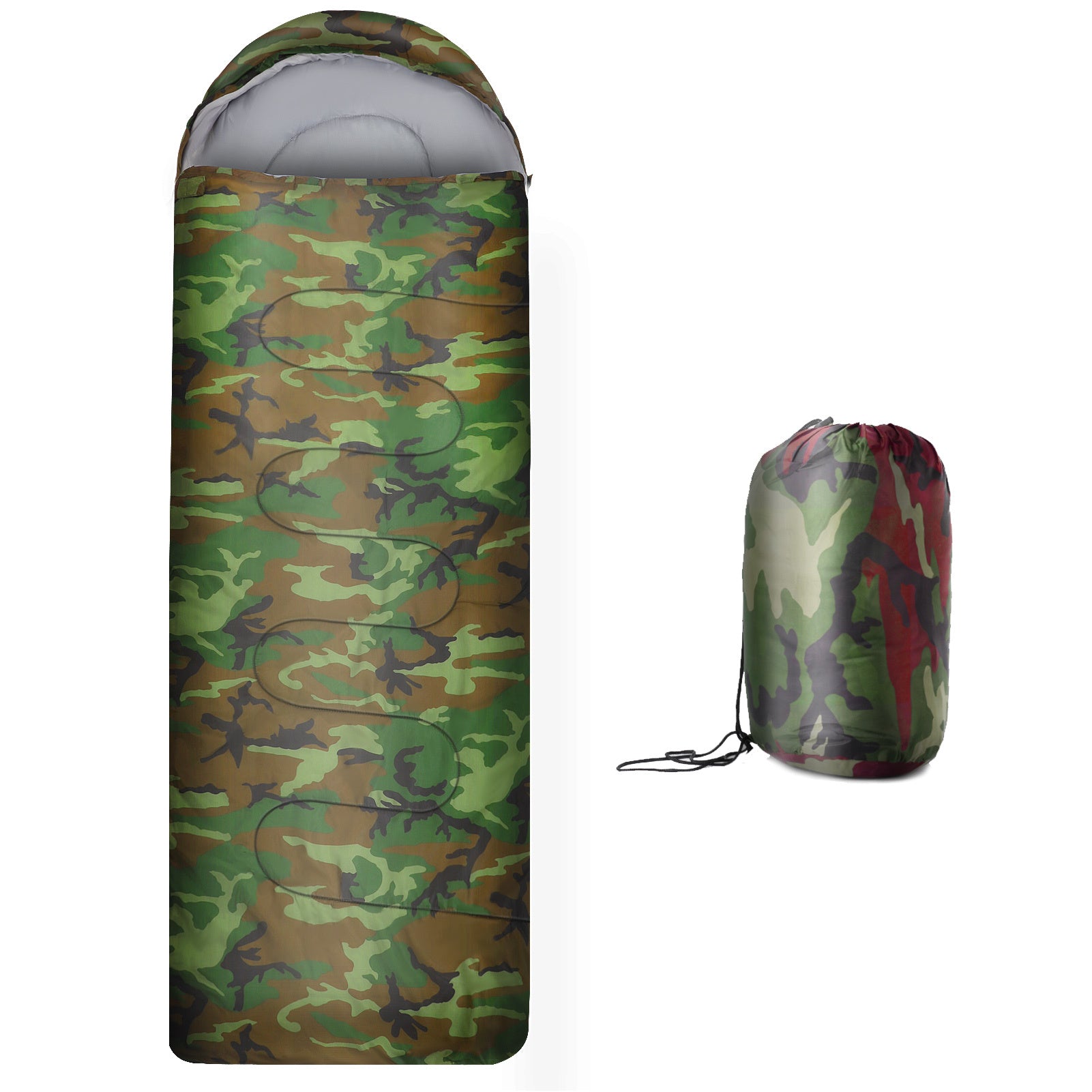 Sleeping Bag with Machine-Washable, Lightweight Adults Backpacking Camping Hiking