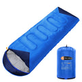 Sleeping Bag with Non-Slip, Cotton, 3-Season Single Adult Ultralight Compact - Blue option