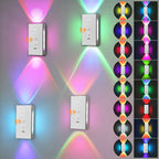 Smart LED Wall Light with Rechargeable, Wireless, 4 Pack - product gallery image 2
