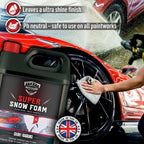 Snow Foam Car Wash Kit with Glass, Coconut, Full Pump Up Cannon Microfibre Mitt - product gallery image 5