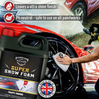 Snow Foam Car Wash Kit with Glass, Coconut, Full Pump Up Cannon Microfibre Mitt - product gallery image 9