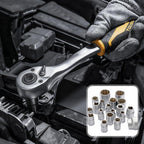 Socket Set with Non-Slip, 32mm, Spline 19-Piece 1/2" Drive Metric 8-32mm - product gallery image 4